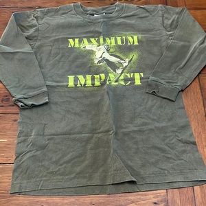 Snowboard Maximum Impact Columbia Sportwear Company Long Sleeve Shirt -Youth S